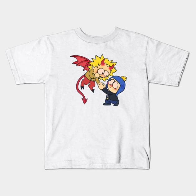 Tweek and Craig Kids T-Shirt by Maru-Chan-Shop